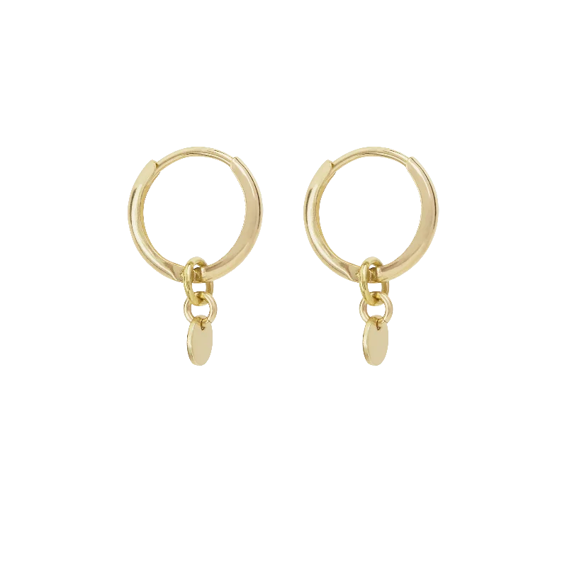 Aida Mini Hoop Earrings - Gold