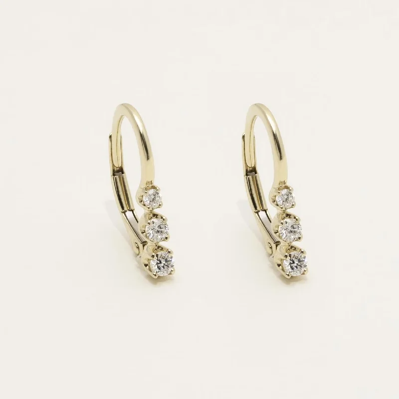 Dabakarov Diamond Earrings in 14kt Yellow Gold (1/4ct tw)