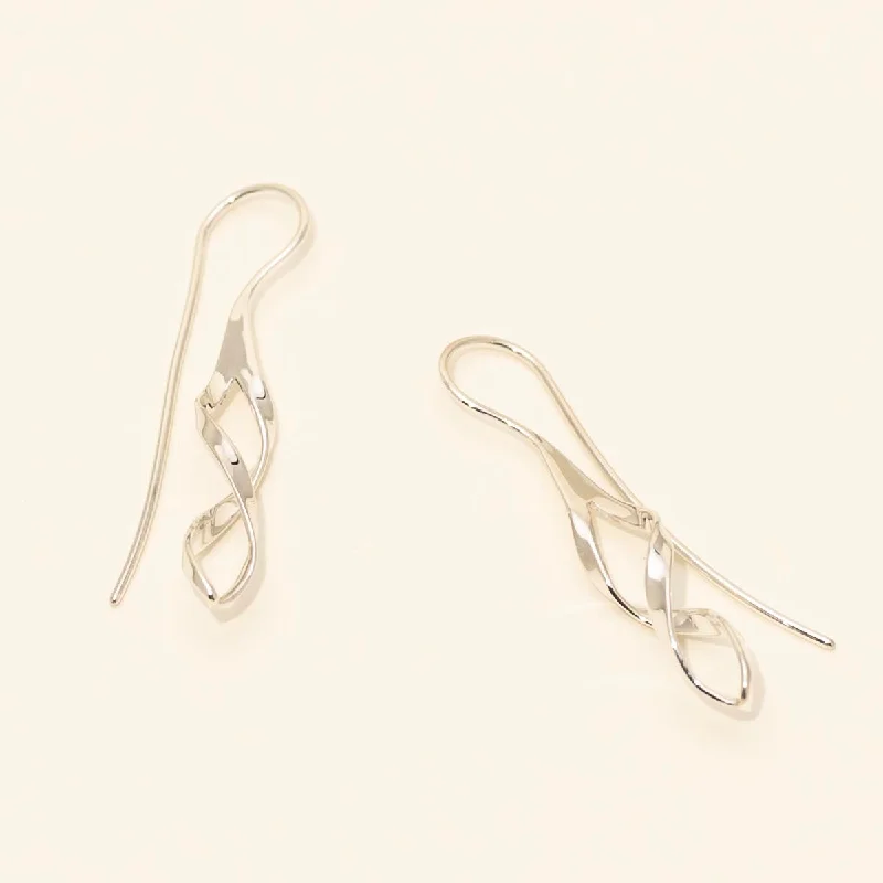 E.L. Designs Swizzle Earring in Sterling Silver