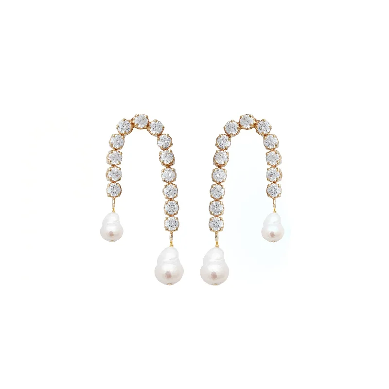 Fete Earrings | CZ