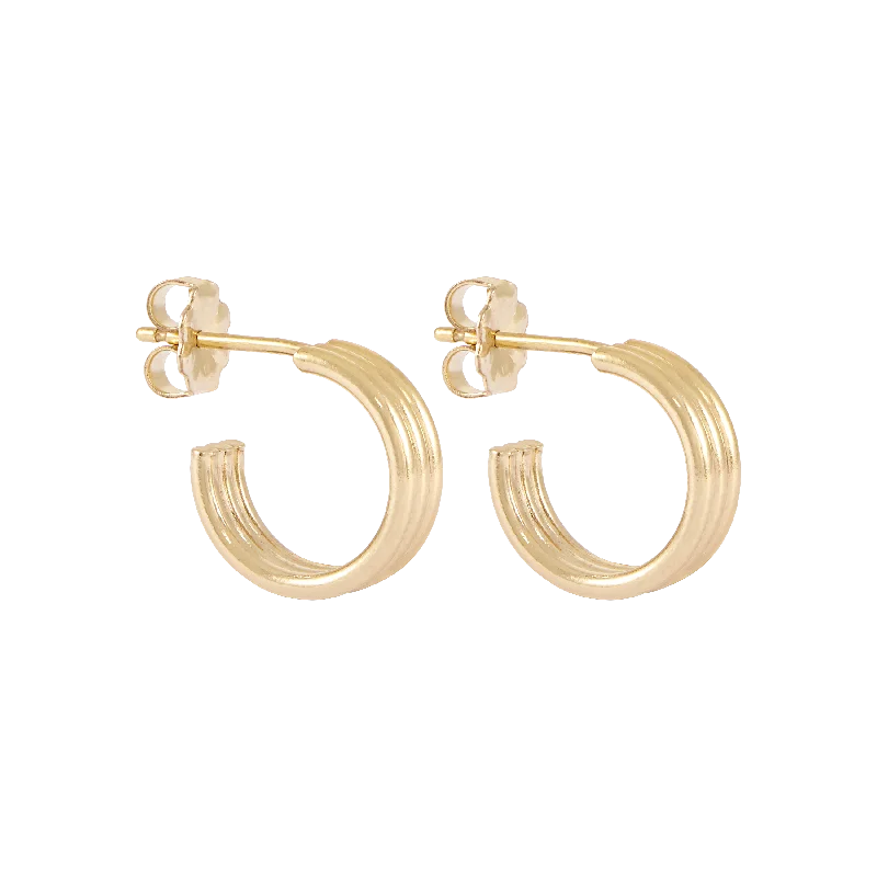 Gia Earrings - Gold