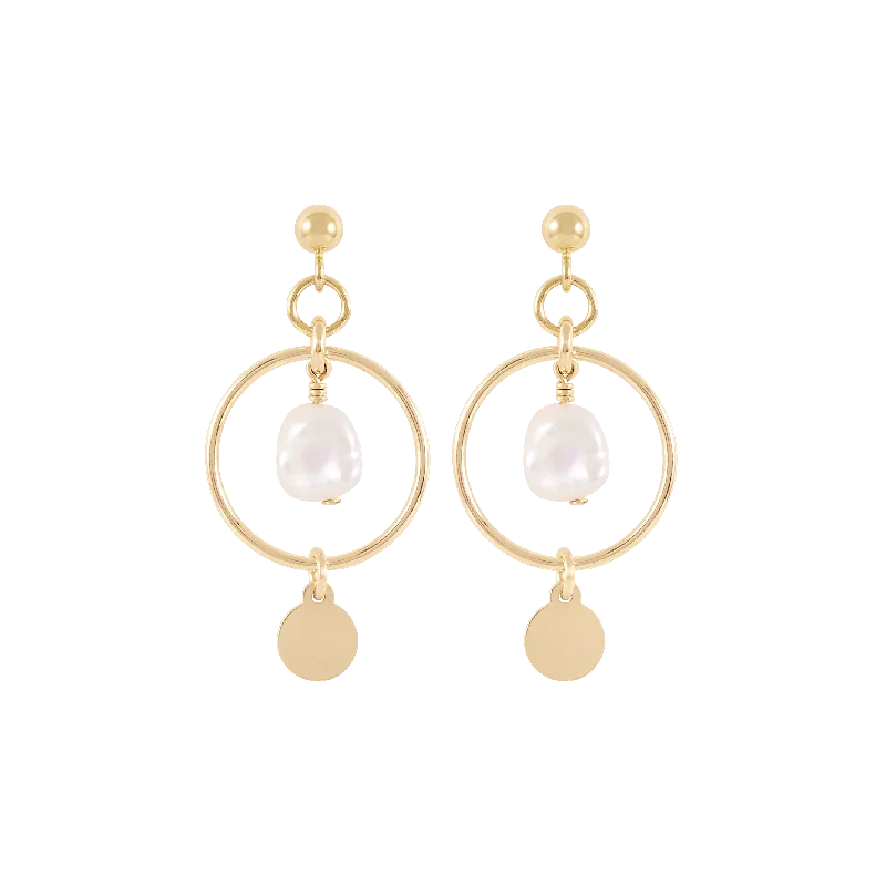 Inka Earrings - Gold