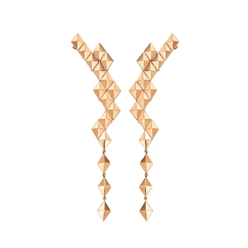 PYTHON Drop Climber Earrings Large