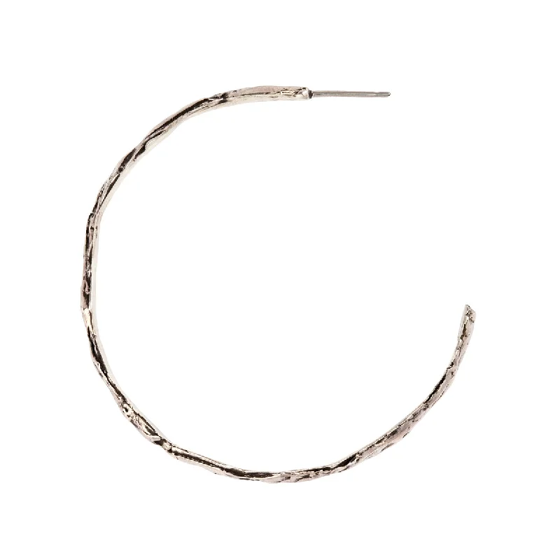 Large Texture Hoops