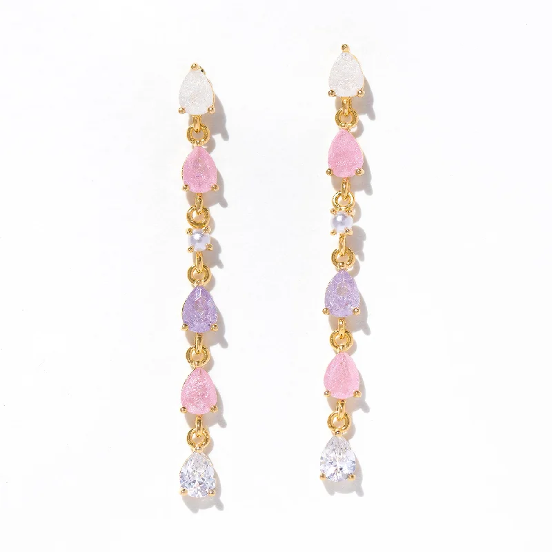 Lavender Haze Dangle Earrings