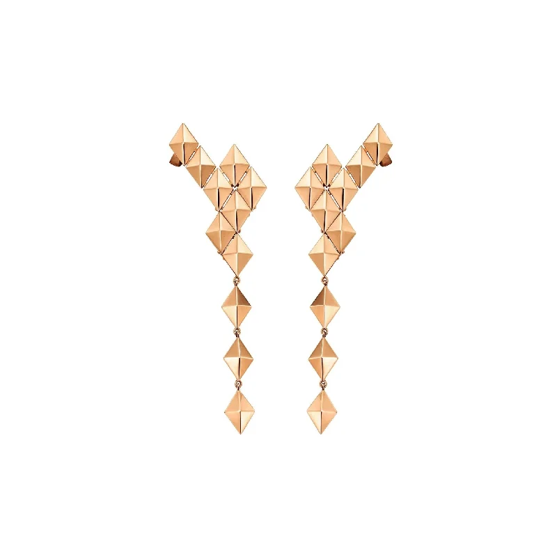 PYTHON Drop Climber Earrings Medium