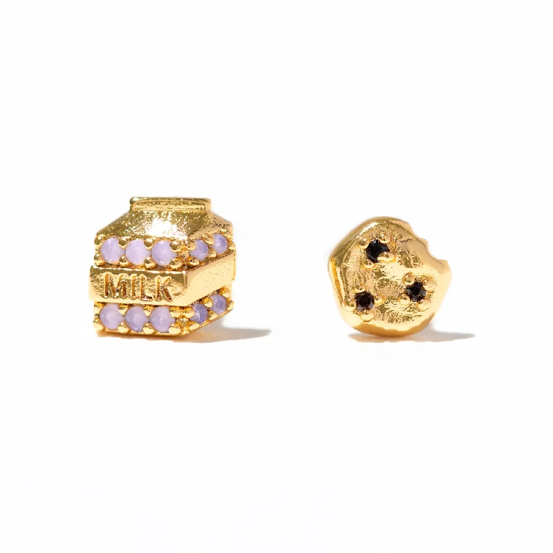 Milk and Cookies Studs