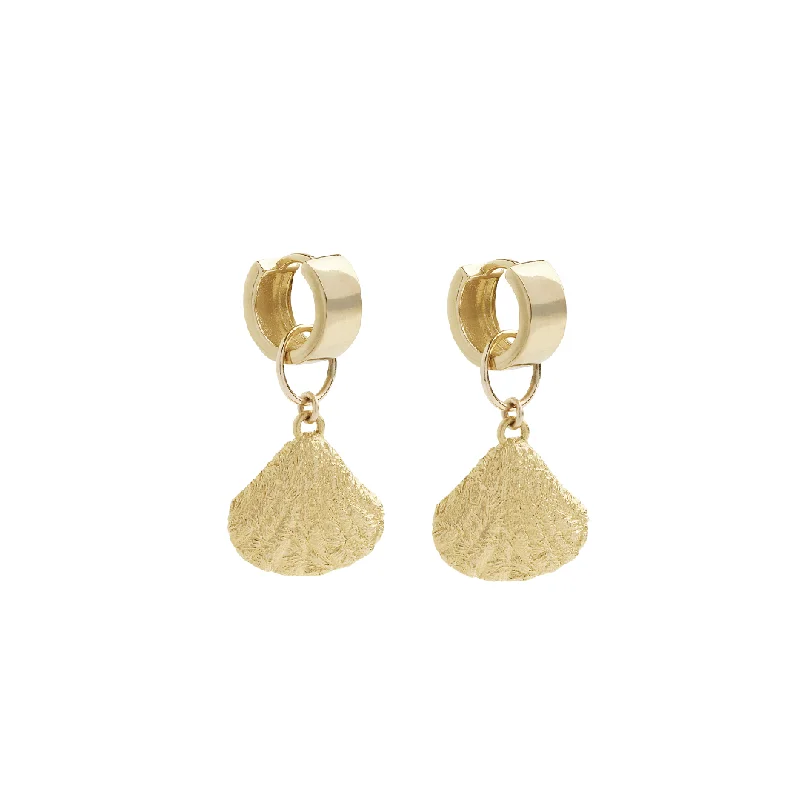 Nicola Hoop Earrings - Gold