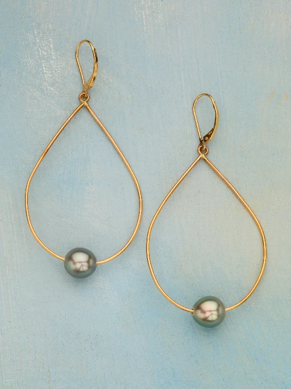 Sea Surf Hoop Earrings