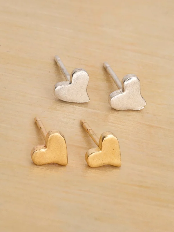 Small But Mighty Heart Earrings