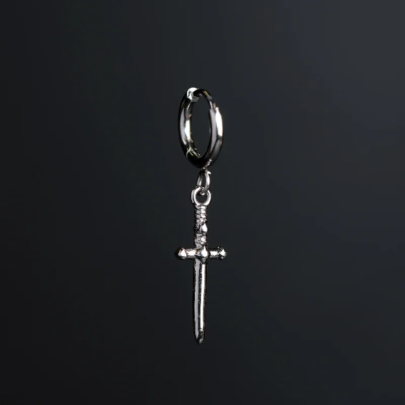 The Dagger Earring - Silver RG402-S