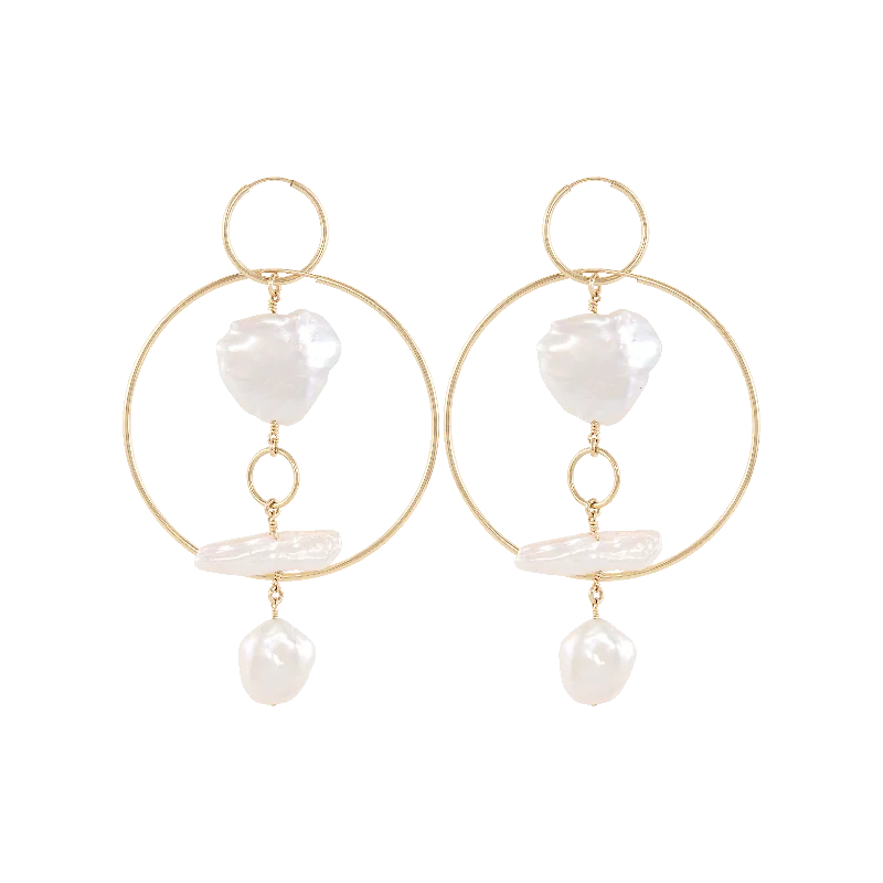 Verona Earrings - Gold