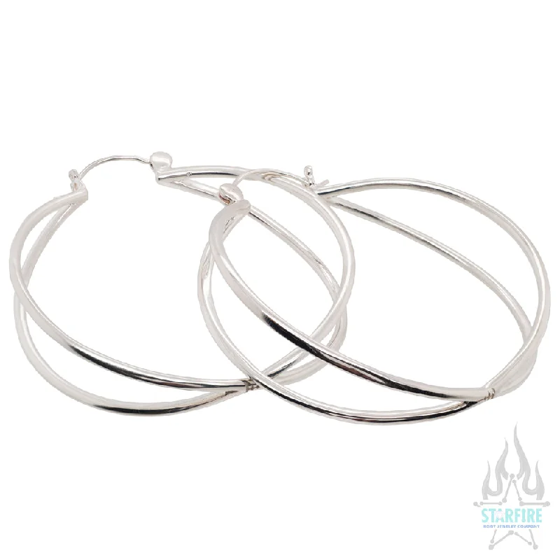 "Verses" Hoop Earrings