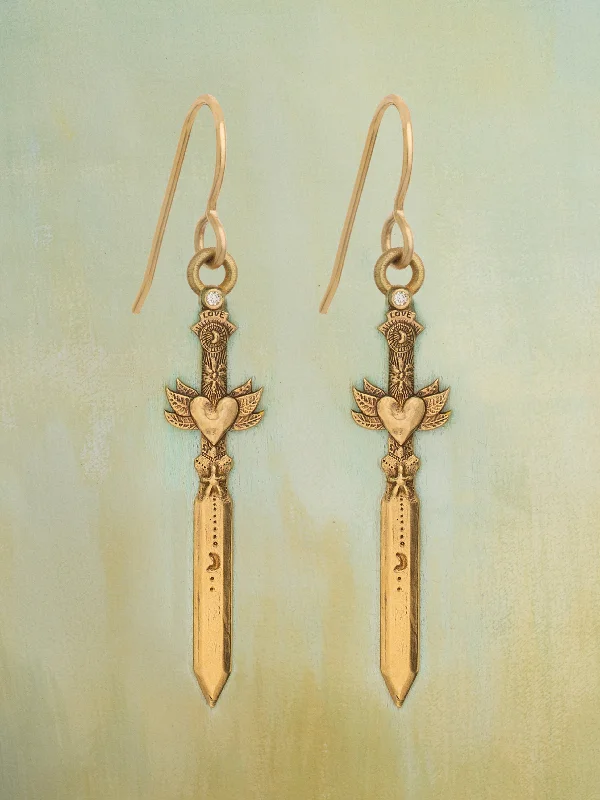 Warrior For Divine Love Earrings