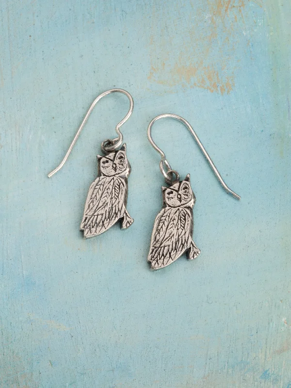 Wise Owl Earrings