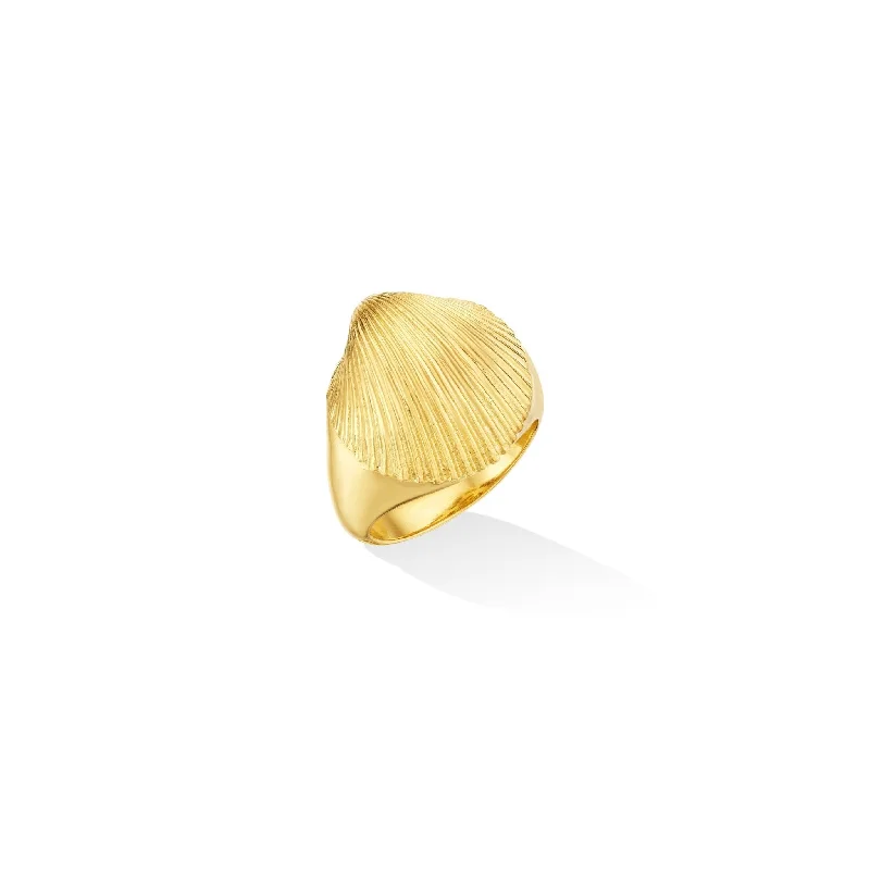 SHELL Pinky Ring