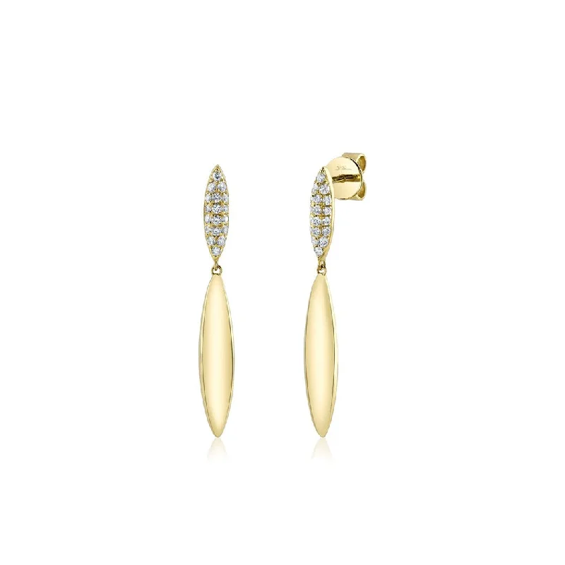 0.29 ctw Diamond Drop Earrings