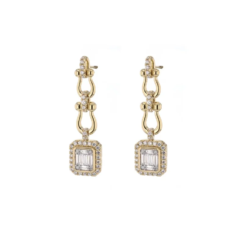 0.87 ctw Diamond Drop Earrings | M10275416