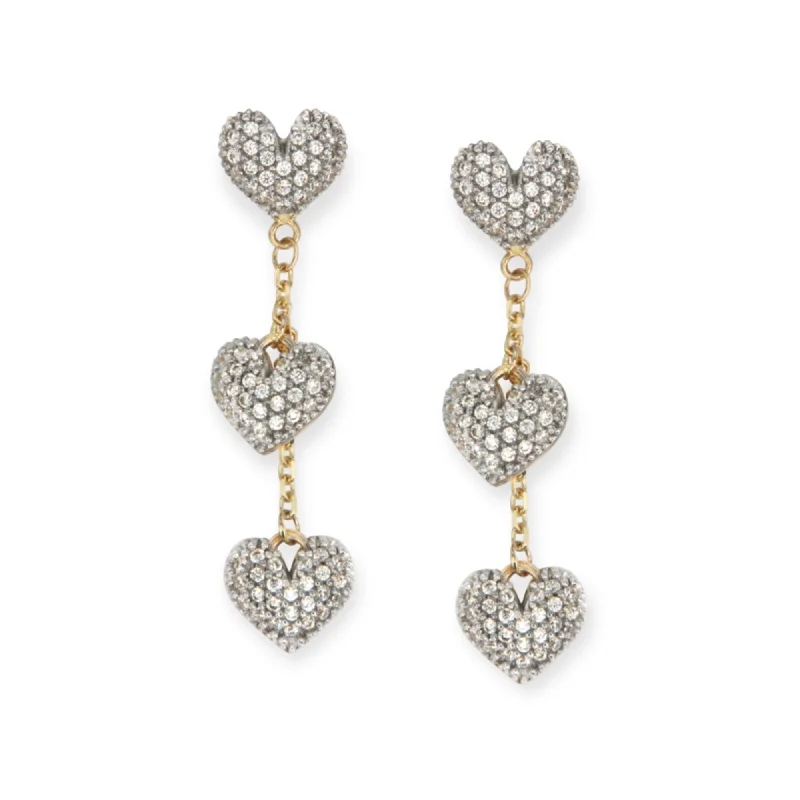 Amorette 14K Gold Drop Earrings