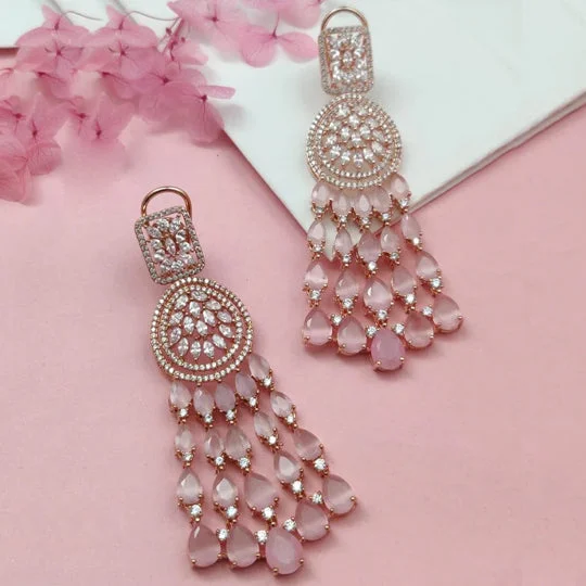 Kaur Rose Drop Earrings