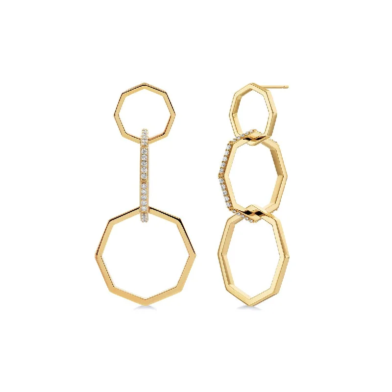 Octave Drop Earrings