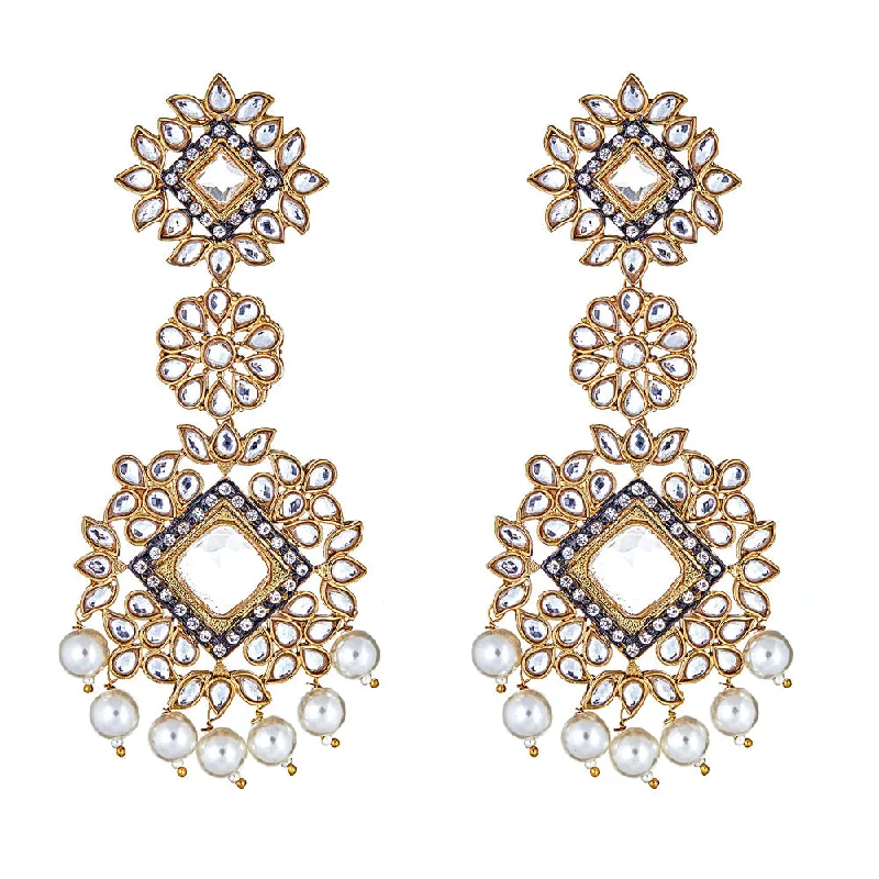 Aviva Clear Drop Earrings