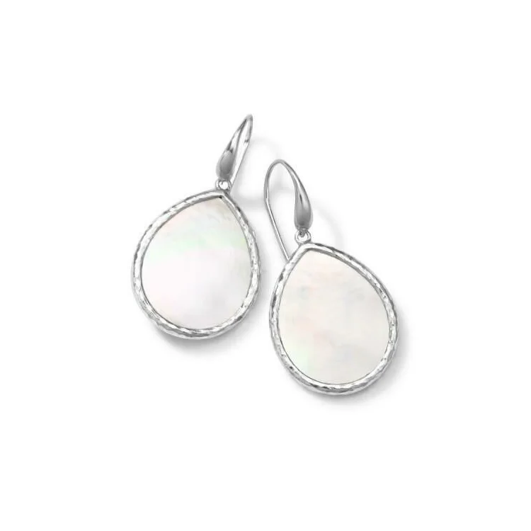 IPPOLITA Polished Rock Candy Teardrop Earrings in Mother-of-Pearl