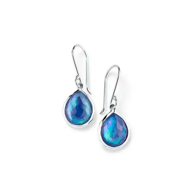 IPPOLITA Rock Candy Mini Teardrop Earrings in Sterling Silver