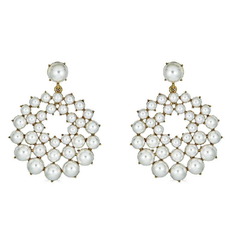 Mehreen Pearly Drop Earrings