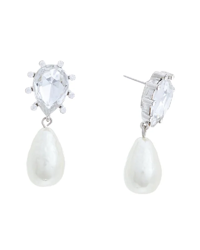 Oscar de la Renta Drop Earrings