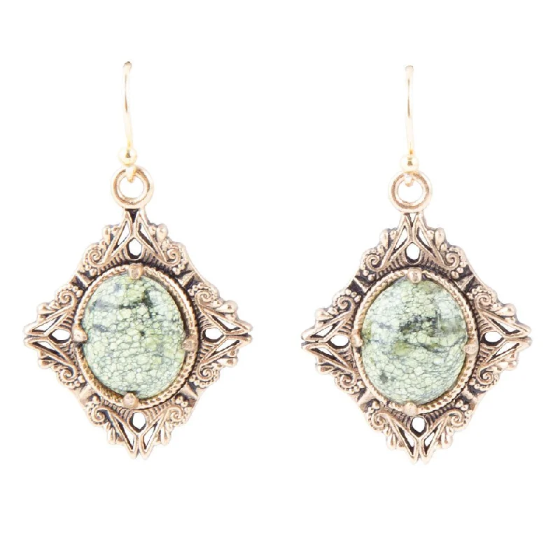 Serpentine Drop Earrings