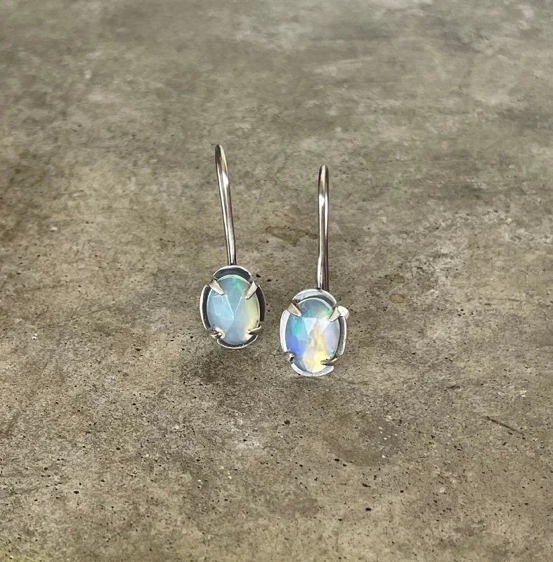 small welo opal drop earrings