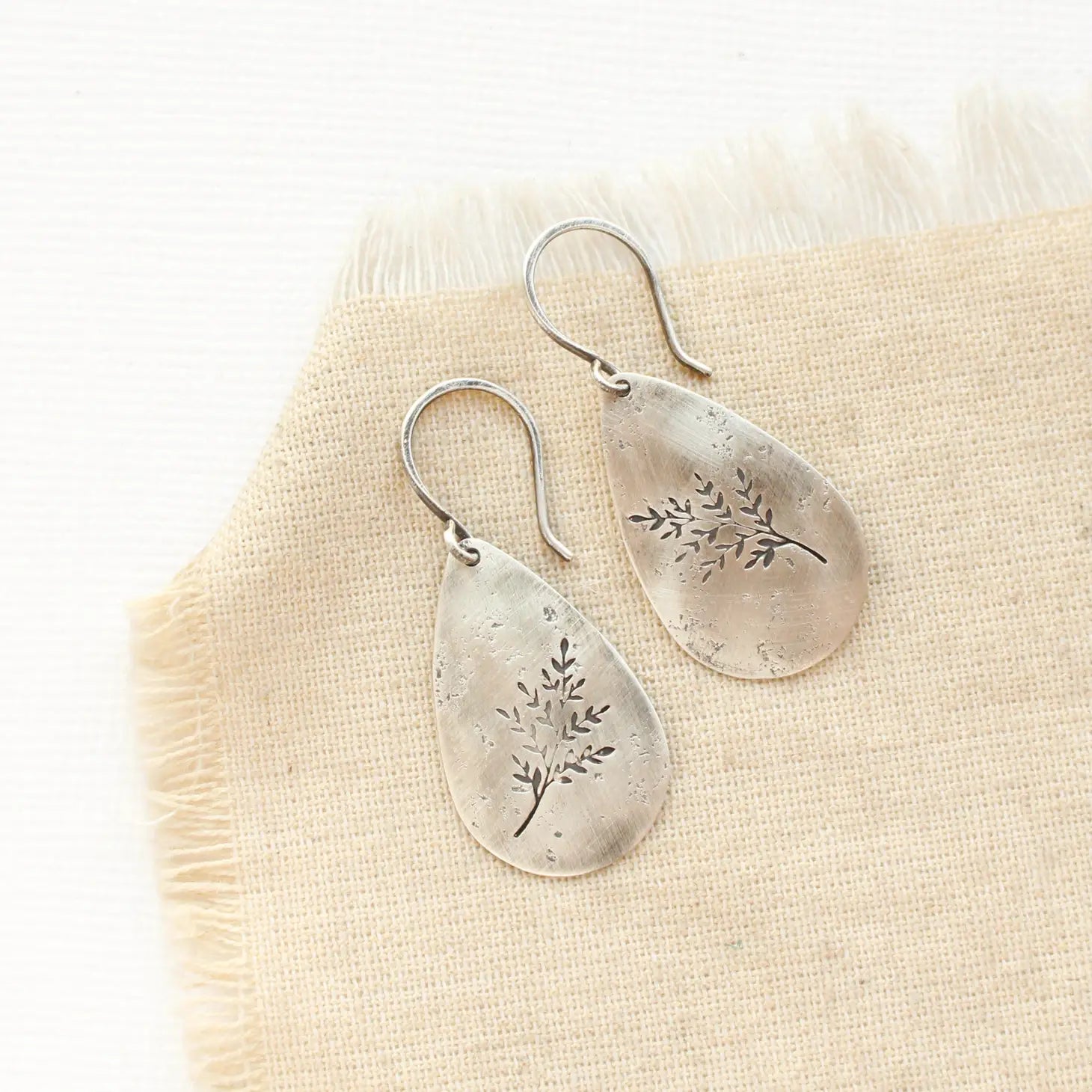 Sprout Teardrop Earrings