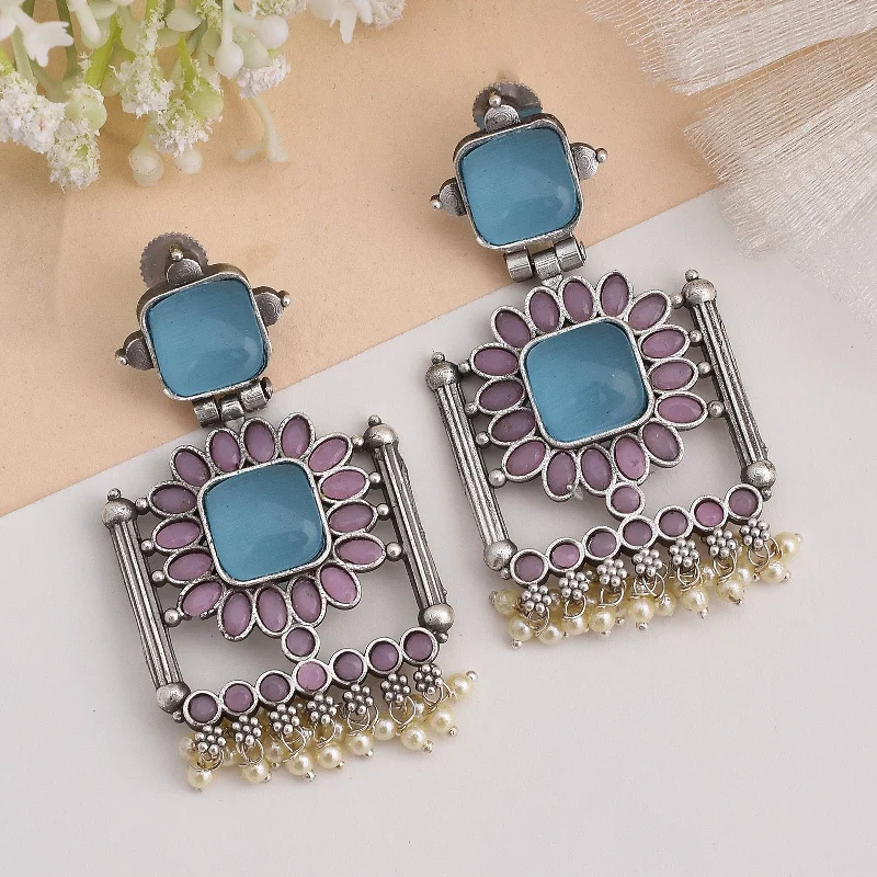 Vanshika Square Dangler Earrings