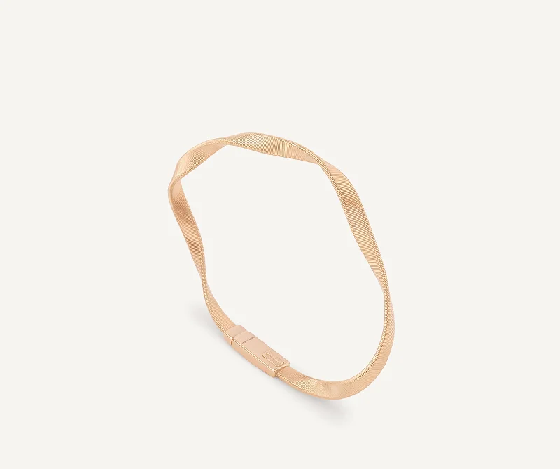 18K Rose Gold Twisted Supreme Bracelet