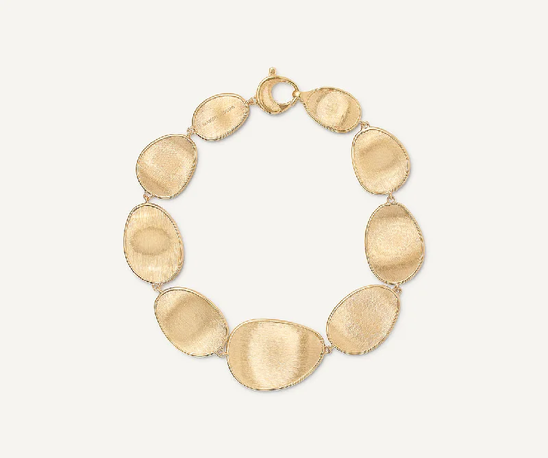 18K Yellow Gold Graduated Bracelet