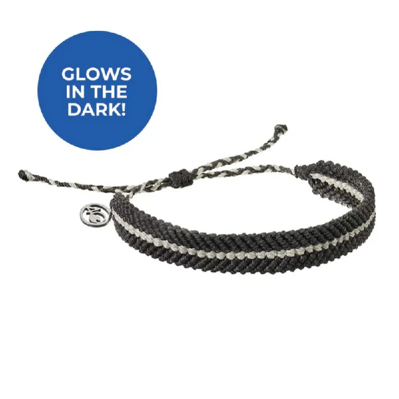 4Ocean Deep Sea Beaded Bracelet - Black + Glow