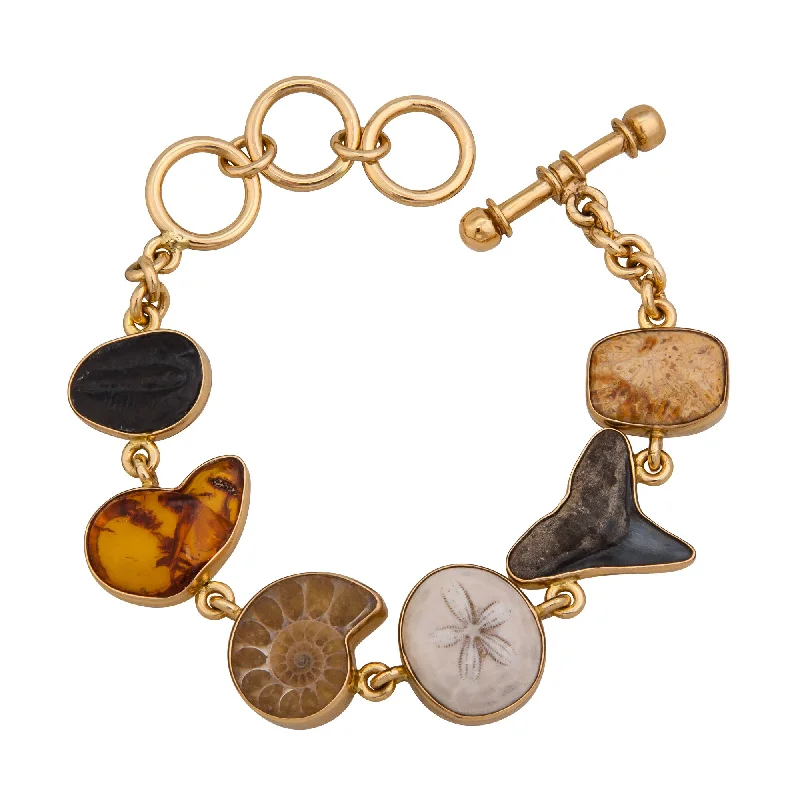 Alchemia Small Multi-Fossil Bracelet