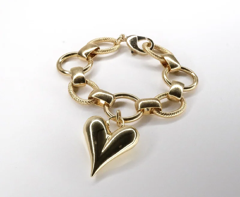 BIG RILEY HEART BRACELET