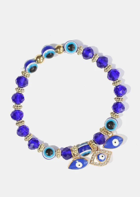 Blue Evil Eye Bracelet