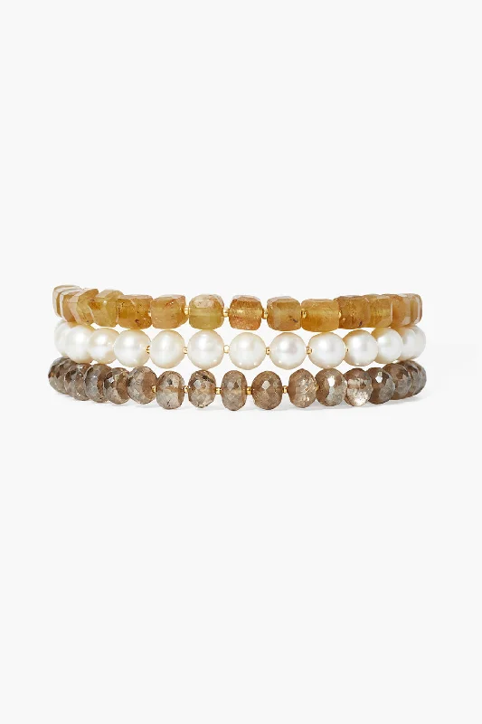 Carolina Naked Wrap Bracelet Natural Mix