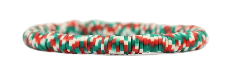 Christmas Mix Stacker Stretch Bracelet