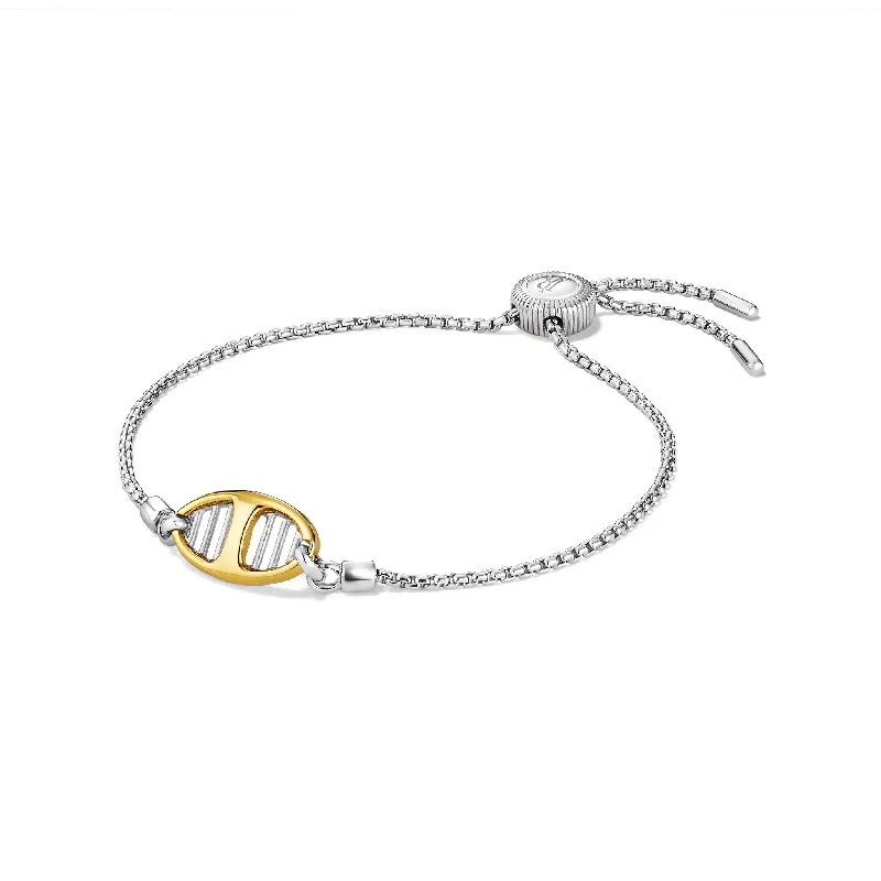 Cielo Friendship Bracelet with 18K Gold