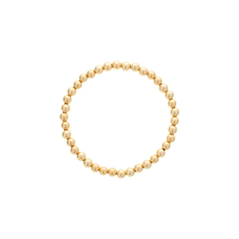 Dee Berkley Bead Bracelet in 14kt Gold Filled (5mm beads)