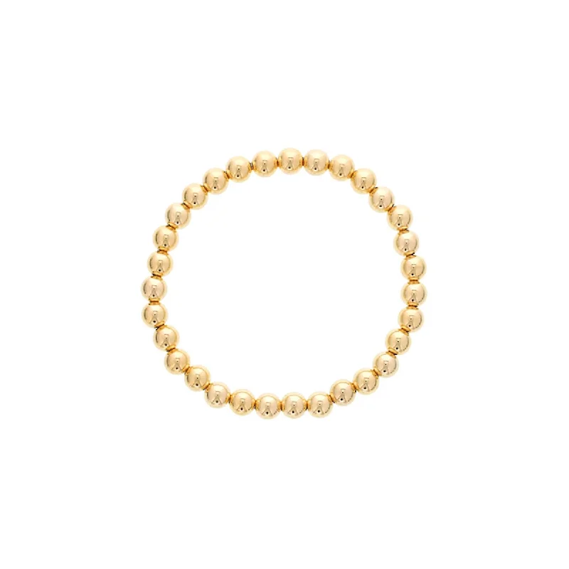 Dee Berkley Bead Bracelet in 14kt Gold Filled (6mm beads)