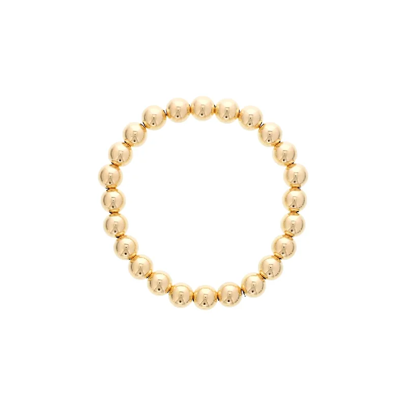 Dee Berkley Bead Bracelet in 14kt Gold Filled (8mm beads)