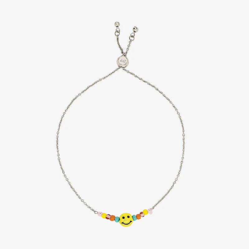 Happy Face Slider Bracelet