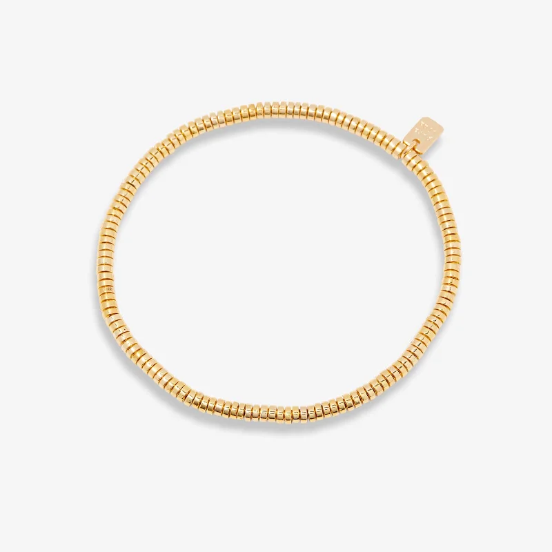 Harper Disc Bead Stretch Bracelet