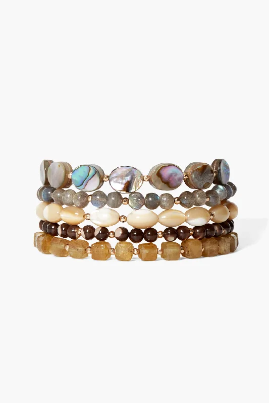 Keyes Naked Wrap Bracelet Natural Mix