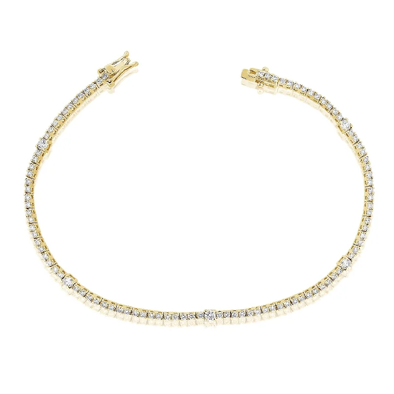 Limited Time ONLY 14K Diamond Essentials Tennis Bracelet